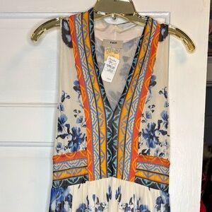 Fuzzi Women's High Low Dress - Multicolor Floral